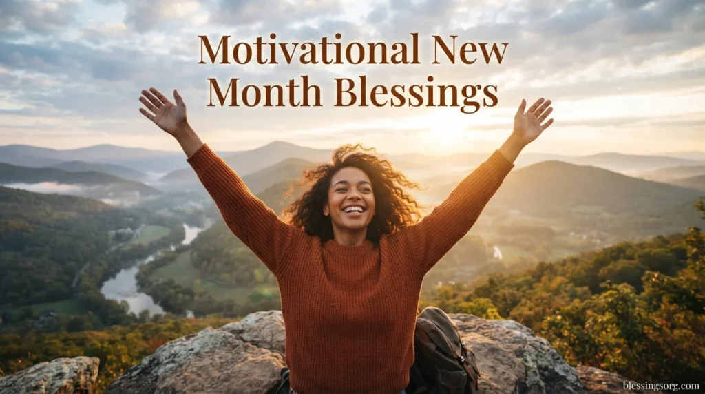 Motivational New Month Blessings