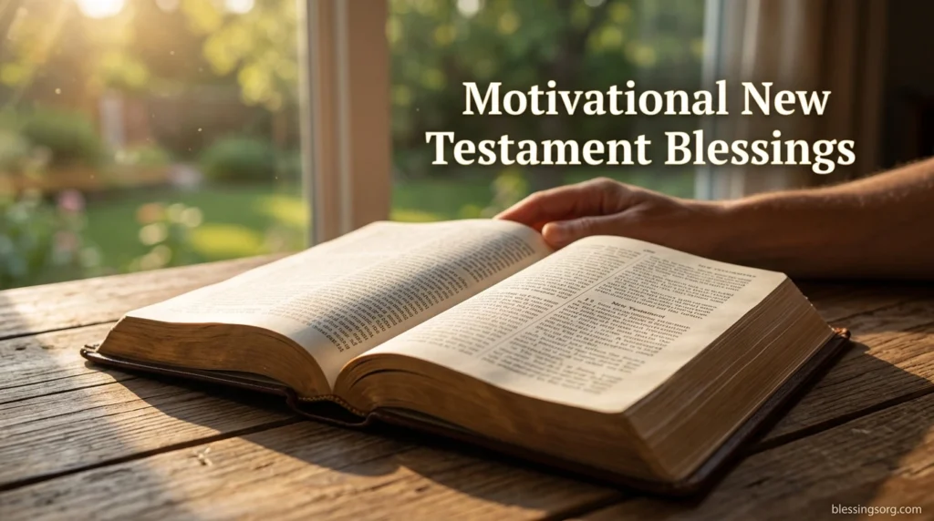 Motivational New Testament Blessings