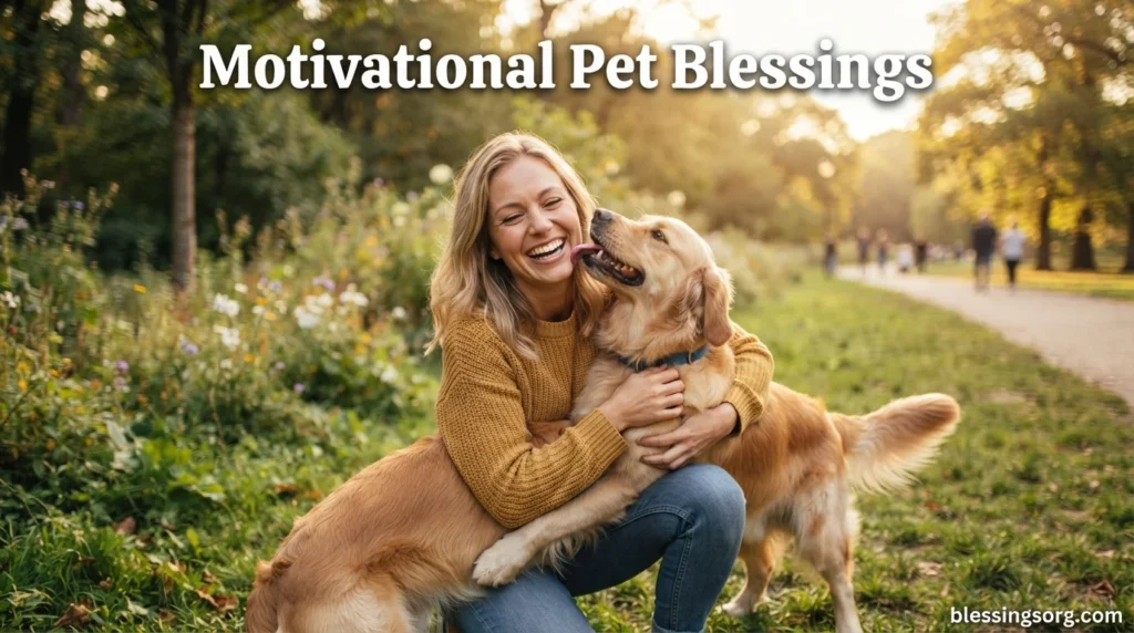 Motivational Pet Blessings
