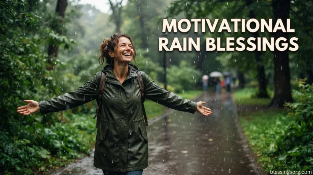 Motivational Rain Blessings