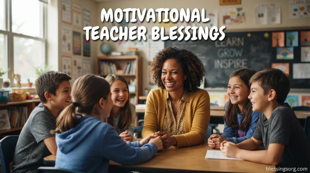 Motivational Teacher Blessings
