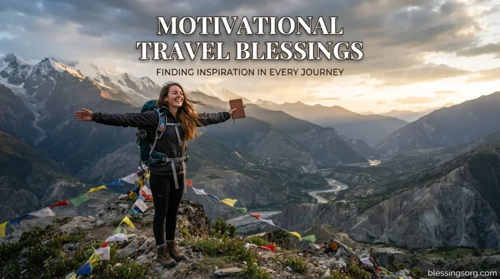 Motivational Travel Blessings
