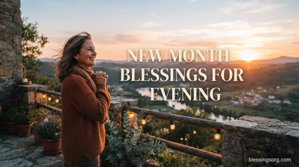 New Month Blessings for Evening