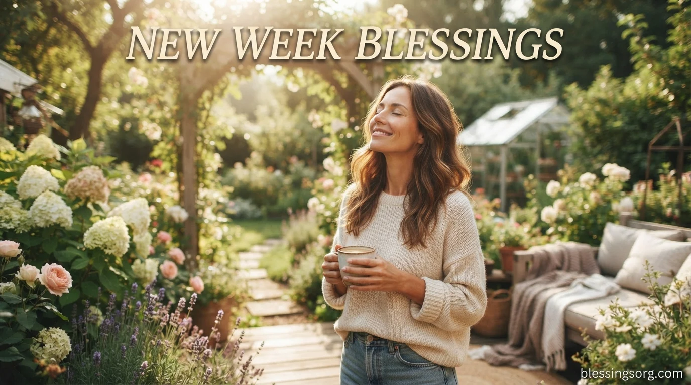 New Week Blessings