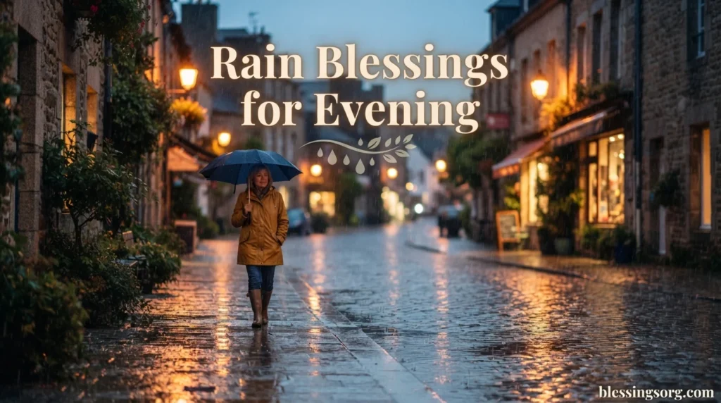 Rain Blessings for Evening
