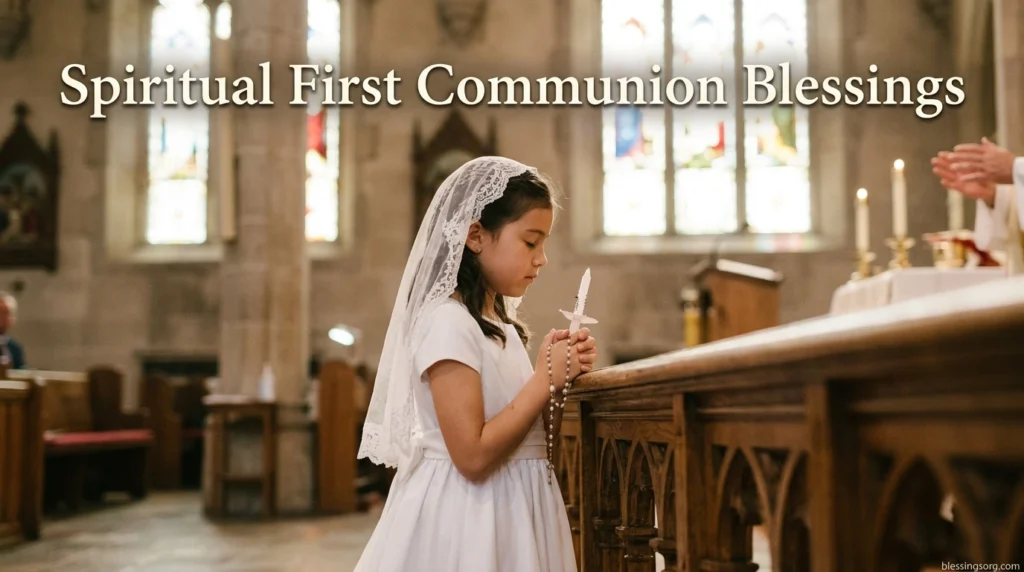 Spiritual First Communion Blessings