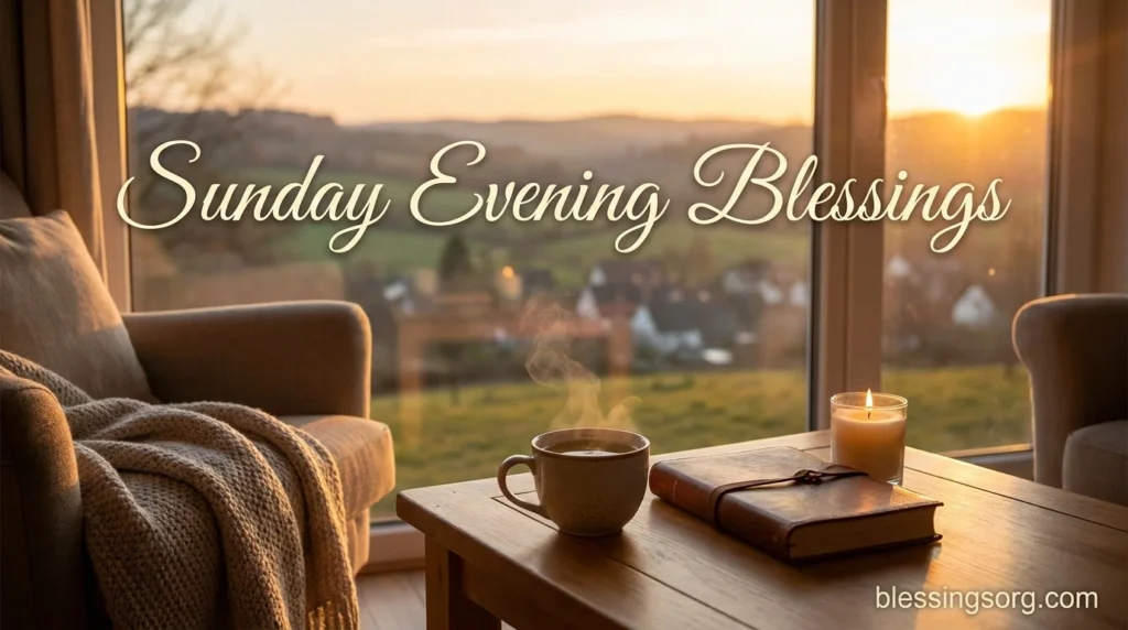Sunday Evening Blessings