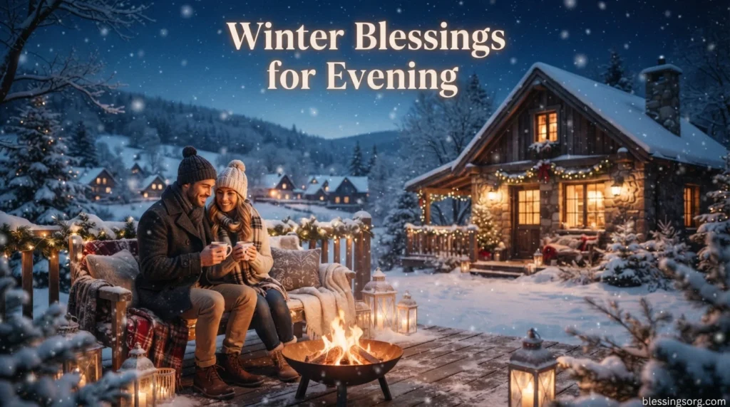 Winter Blessings for Evening